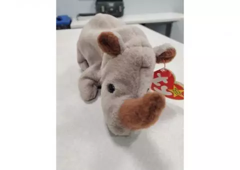 Beanie Babies Spike The Rhino